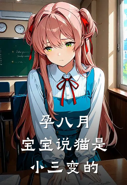 孕八月，宝宝说猫是小三变的