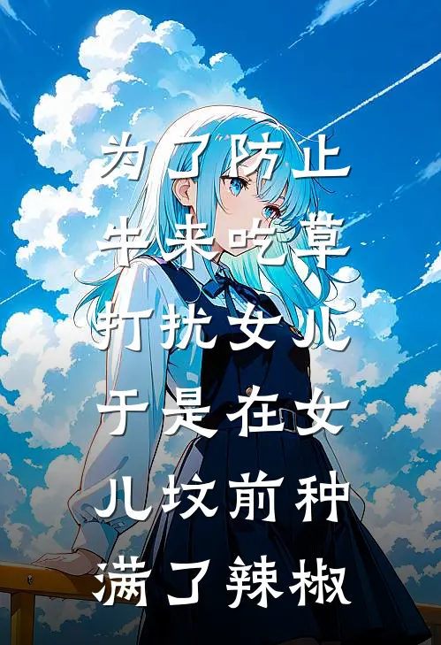 为了防止牛来吃草打扰女儿，于是在女儿坟前种满了辣椒