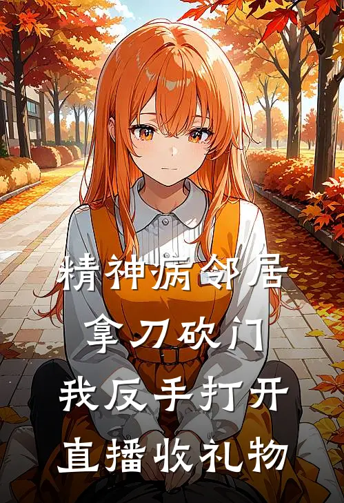 精神病邻居拿刀砍门，我反手打开直播收礼物