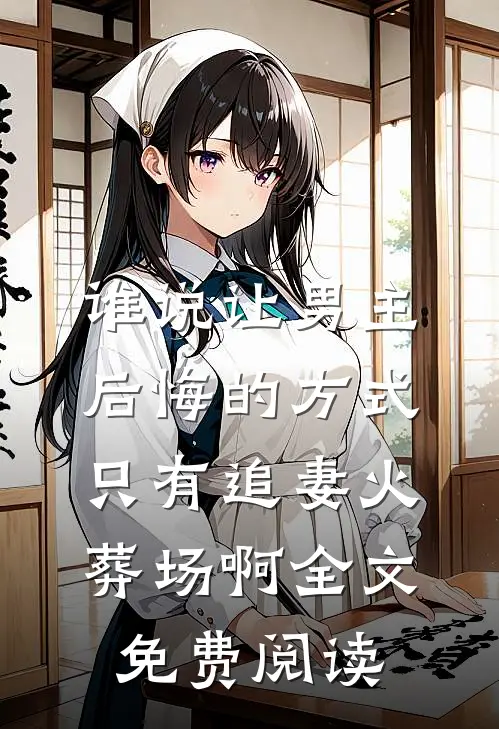 谁说让男主后悔的方式只有追妻火葬场啊全文免费阅读