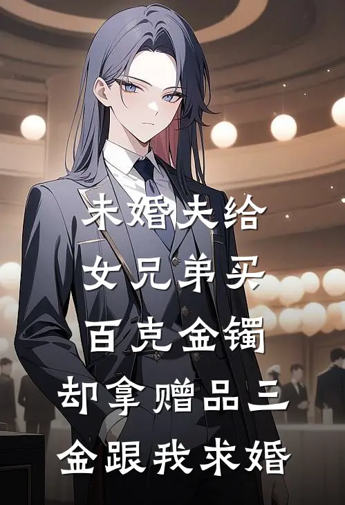 未婚夫给女兄弟买百克金镯，却拿赠品三金跟我求婚