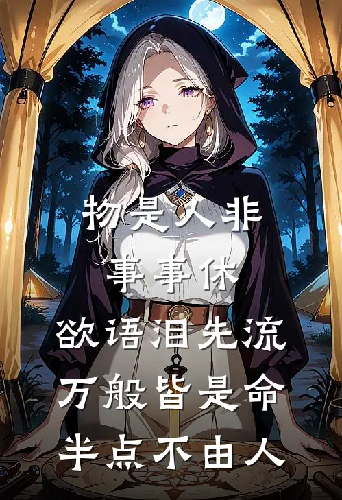 物是人非事事休,欲语泪先流,万般皆是命,半点不由人